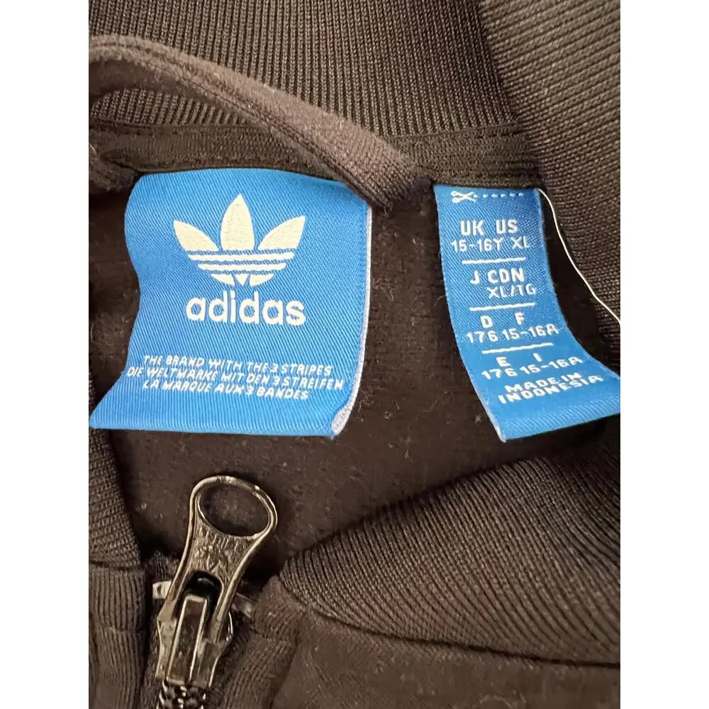 Adidas Originals Superstar Track Top Black White XL